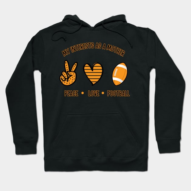 football mom Hoodie by mkhriesat